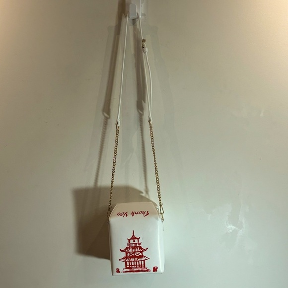 CROSSBODY Bag in the shape of Chinese Food Chain Adjustable Strap Novelty Purse - Picture 1 of 16